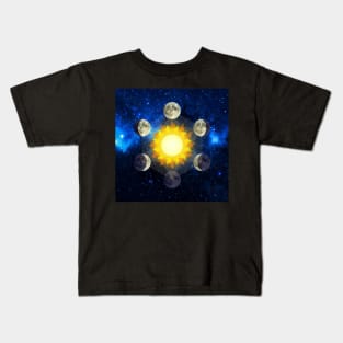 Sun & Moons Metatron Kids T-Shirt